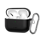 Apple AirPods Pro (3. gen.) Tech-Protect Silicone Hook Deksel - Svart