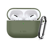 Apple AirPods Pro (3. gen.) Tech-Protect Silicone Hook Deksel - Grønn