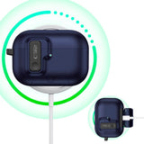 Apple AirPods Pro (3. gen.) Tech-Protect Slim Hook Deksel - Mørkblå