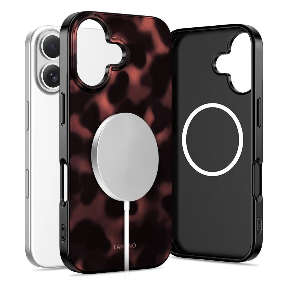 iPhone 17 Tech-Protect Lamano Deksel - MagSafe Kompatibel - Panther