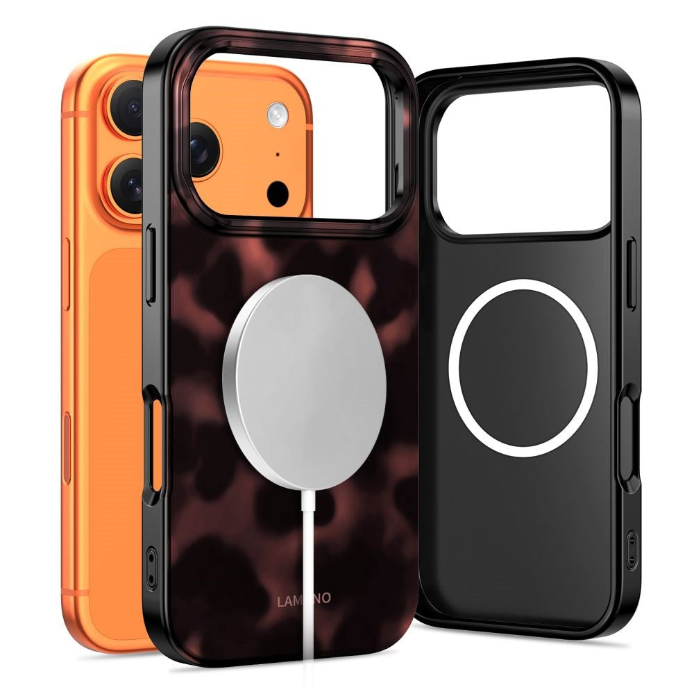 iPhone 17 Pro Tech-Protect Lamano Deksel - MagSafe Kompatibel - Panther