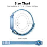 Tech-Protect Nylon - Apple Airtag-stropp for Barn - Rosa / Enhjørning