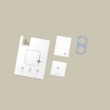 iPhone 17 Tech-Protect CamAlloy Fit+ Kameralinsebeskyttelsesdeksel - Blå