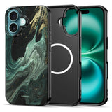 iPhone 16 Tech-Protect Lamano Deksel - MagSafe Kompatibel - Verde Aura