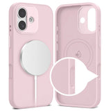 iPhone 17 Tech-Protect Uniq Hybrid Deksel - MagSafe Kompatibel - Rosa