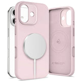 iPhone 17 Tech-Protect Uniq Hybrid Deksel - MagSafe Kompatibel - Rosa