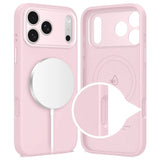 iPhone 17 Pro Tech-Protect Uniq Hybrid Deksel - MagSafe Kompatibel - Rosa