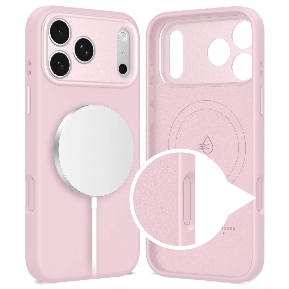iPhone 17 Pro Max Tech-Protect Uniq Hybrid Deksel - MagSafe Kompatibel - Rosa