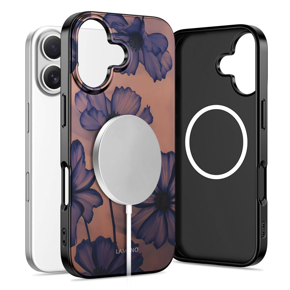 iPhone 17 Tech-Protect Lamano Deksel - MagSafe Kompatibel - Velvet Night