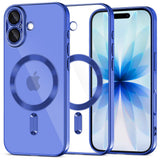 iPhone 17 Tech-Protect MagFlex Deksel - MagSafe Kompatibel - Blå / Gjennomsiktig