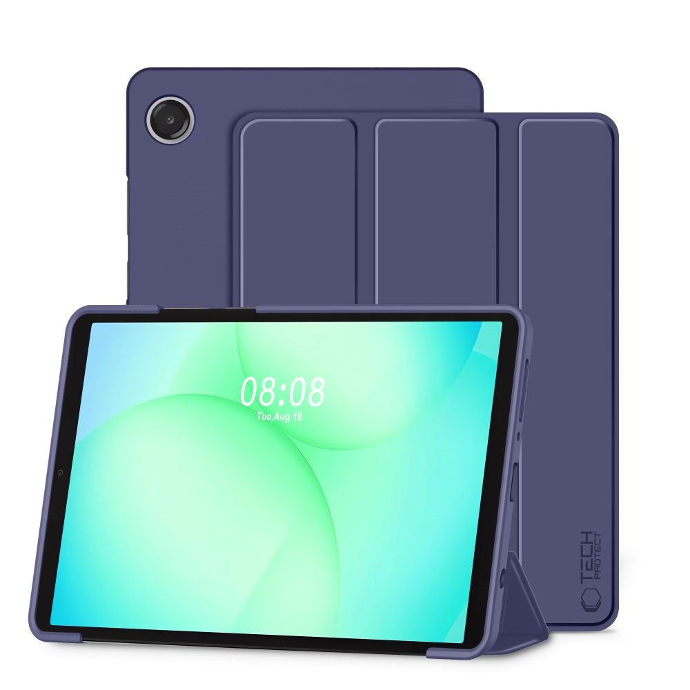 Samsung Galaxy Tab A11 / A9 Tech-Protect Smartcase Flip Deksel - Blå