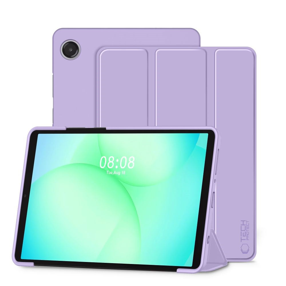 Samsung Galaxy Tab A11 / A9 Tech-Protect Smartcase Flip Deksel - Lilla