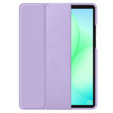 Samsung Galaxy Tab A11 / A9 Tech-Protect Smartcase Flip Deksel - Lilla