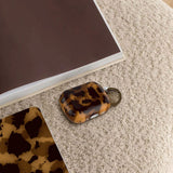 Apple AirPods Pro (3. Gen.) Tech-Protect Lamano Deksel med Nøkkelring - Panther