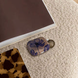 Apple AirPods Pro (3. Gen.) Tech-Protect Lamano Deksel med Nøkkelring - Velvet Night