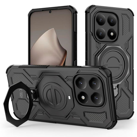 Xiaomi 15T Tech-Protect TacticStand Håndverker Deksel - MagSafe Kompatibel - Svart