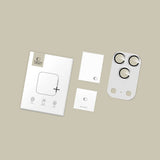 iPhone 17 Pro Tech-Protect Cam Fit+ Kameralinsebeskyttelsesglass - Sølv
