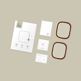 Apple Watch Ultra 3 / 2 / 1 (49 mm) Tech-Protect Beskyttelsesglass – 2 stk. - Cosmic Orange