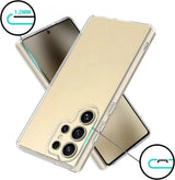 Samsung Galaxy S26 Ultra Tech-Protect Flexair Hybrid Deksel - Gjennomsiktig
