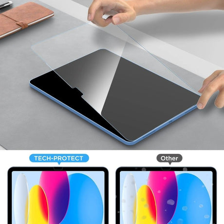 iPad Pro 11" (2025 / 2024) Tech-Protect Herdet Skjermbeskyttelsesglass - 2 stk - Gjennomsiktig
