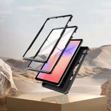 Samsung Galaxy Tab S10 Lite / S10 FE / S9 Tech-Protect Kevlar Pro Deksel med Innebygd Skjermbeskytter - Svart