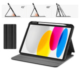 iPad 10.9" (2024 / 2022) / 11" (2025) Tech-Protect Lamano Flip Deksel - Verde Aura