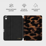 iPad 10.9" (2024 / 2022) / 11" (2025) Tech-Protect Lamano Flip Deksel - Panther