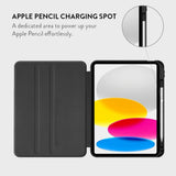 iPad 10.9" (2024 / 2022) / 11" (2025) Tech-Protect Lamano Flip Deksel - Panther