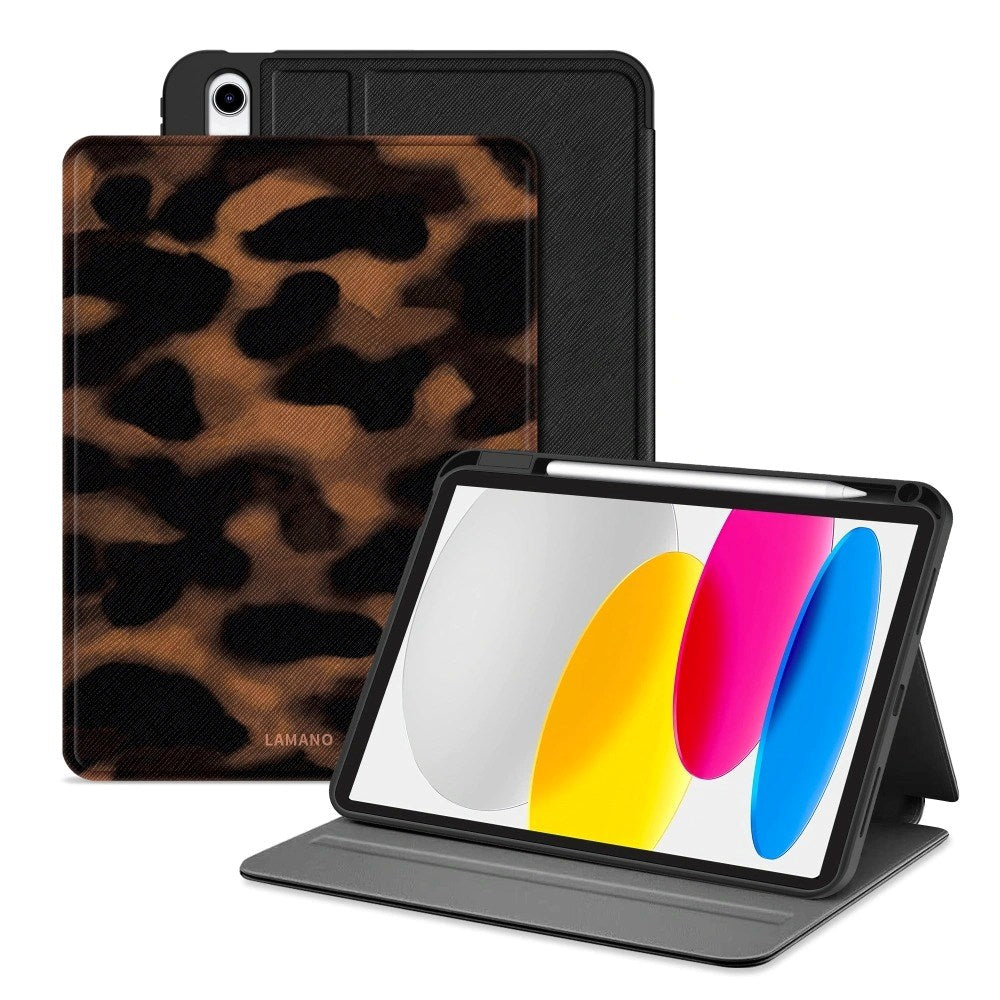 iPad 10.9" (2024 / 2022) / 11" (2025) Tech-Protect Lamano Flip Deksel - Panther