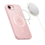 iPhone 17e / 16e Tech-Protect BasicMag Hybrid Deksel - MagSafe Kompatibel - Matt Rosa