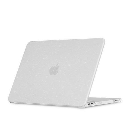 MacBook Neo 13 A18 Pro (2026) Tech-Protect Smartshell Deksel - Glitter Clear