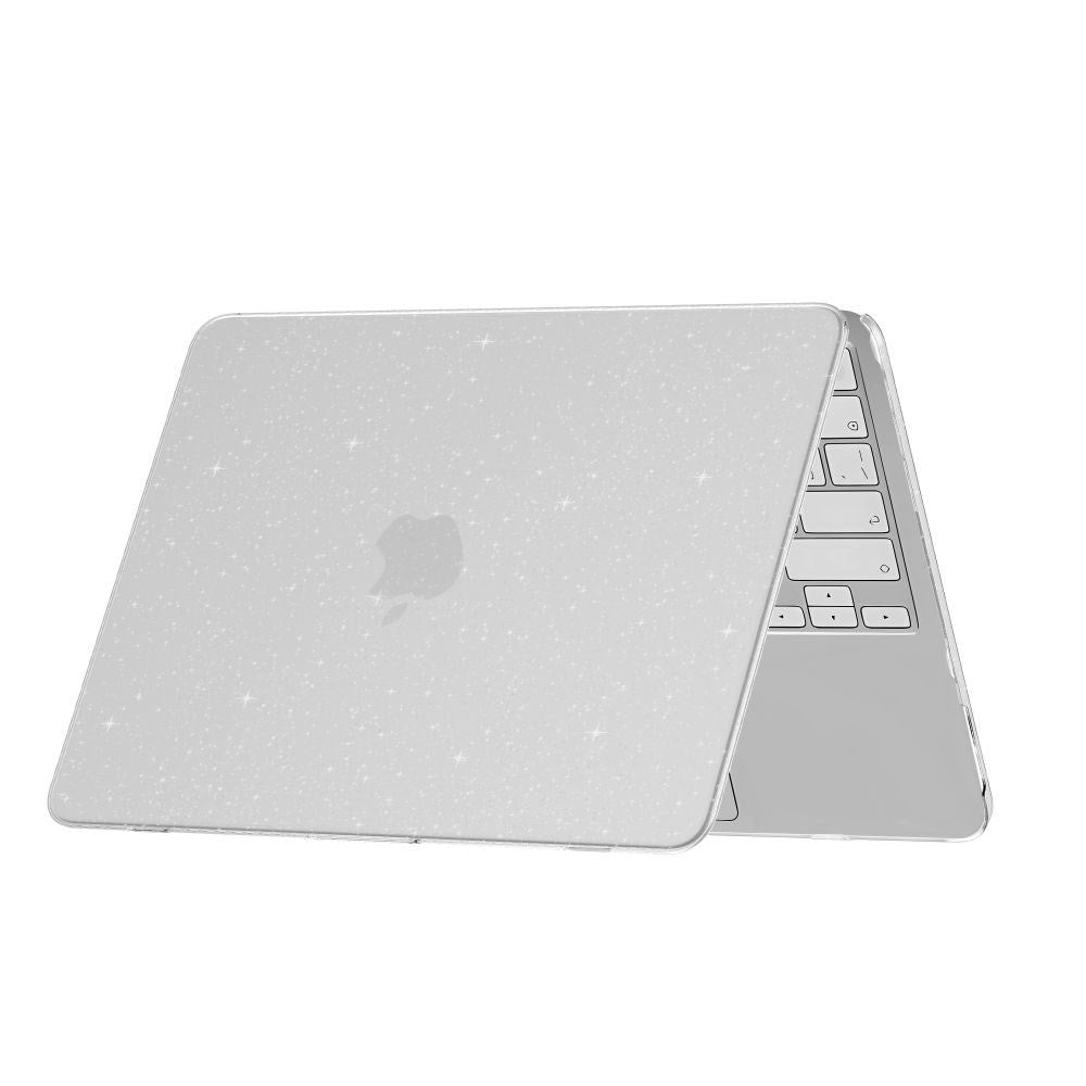 MacBook Neo 13 A18 Pro (2026) Tech-Protect Smartshell Deksel - Glitter Clear
