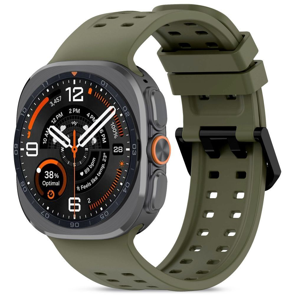 Samsung Galaxy Watch Ultra 2 / Ultra (47mm) Tech-Protect Silicone Air Klokkereim - Grønn