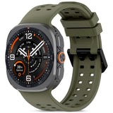 Samsung Galaxy Watch Ultra 2 / Ultra (47mm) Tech-Protect Silicone Air Klokkereim - Grønn