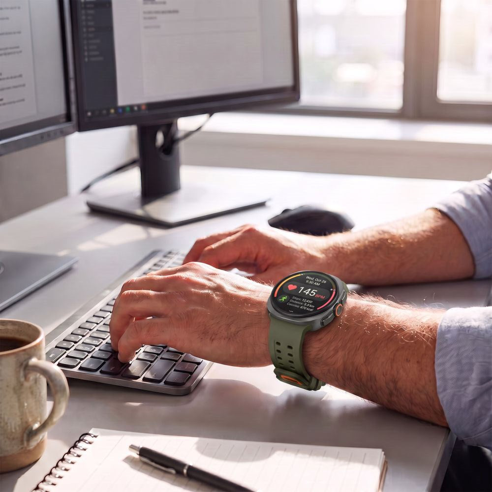 Samsung Galaxy Watch Ultra 2 / Ultra (47mm) Tech-Protect Silicone Air Klokkereim - Grønn