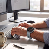 Samsung Galaxy Watch 8 / 9 / Classic (40 / 44 / 46mm) Tech-Protect Silicone Air Klokkereim - Grå