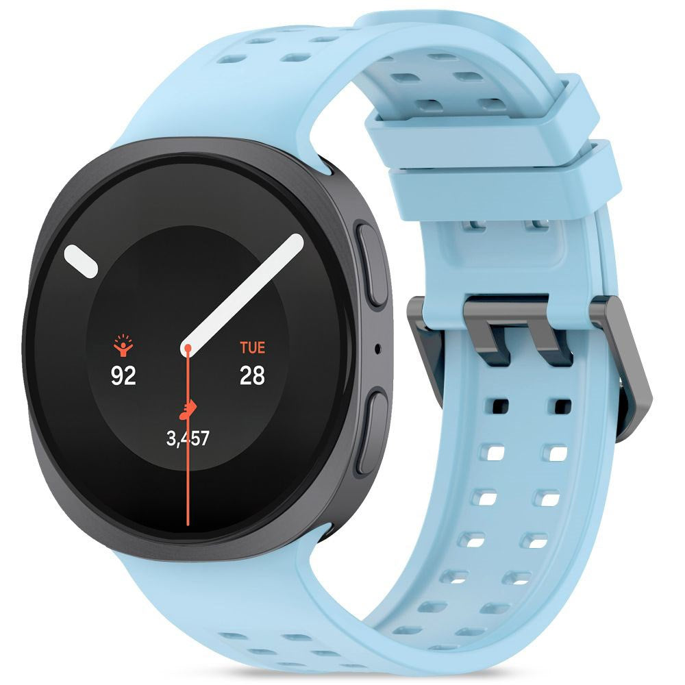 Samsung Galaxy Watch 8 / 9 / Classic (40 / 44 / 46mm) Tech-Protect Silicone Air Klokkereim - Lyseblå