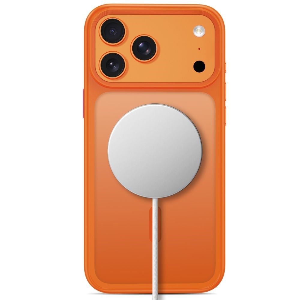 iPhone 18 Pro Max / 17 Pro Max Tech-Protect MagMat Deksel - MagSafe Kompatibel - Matt Oransje