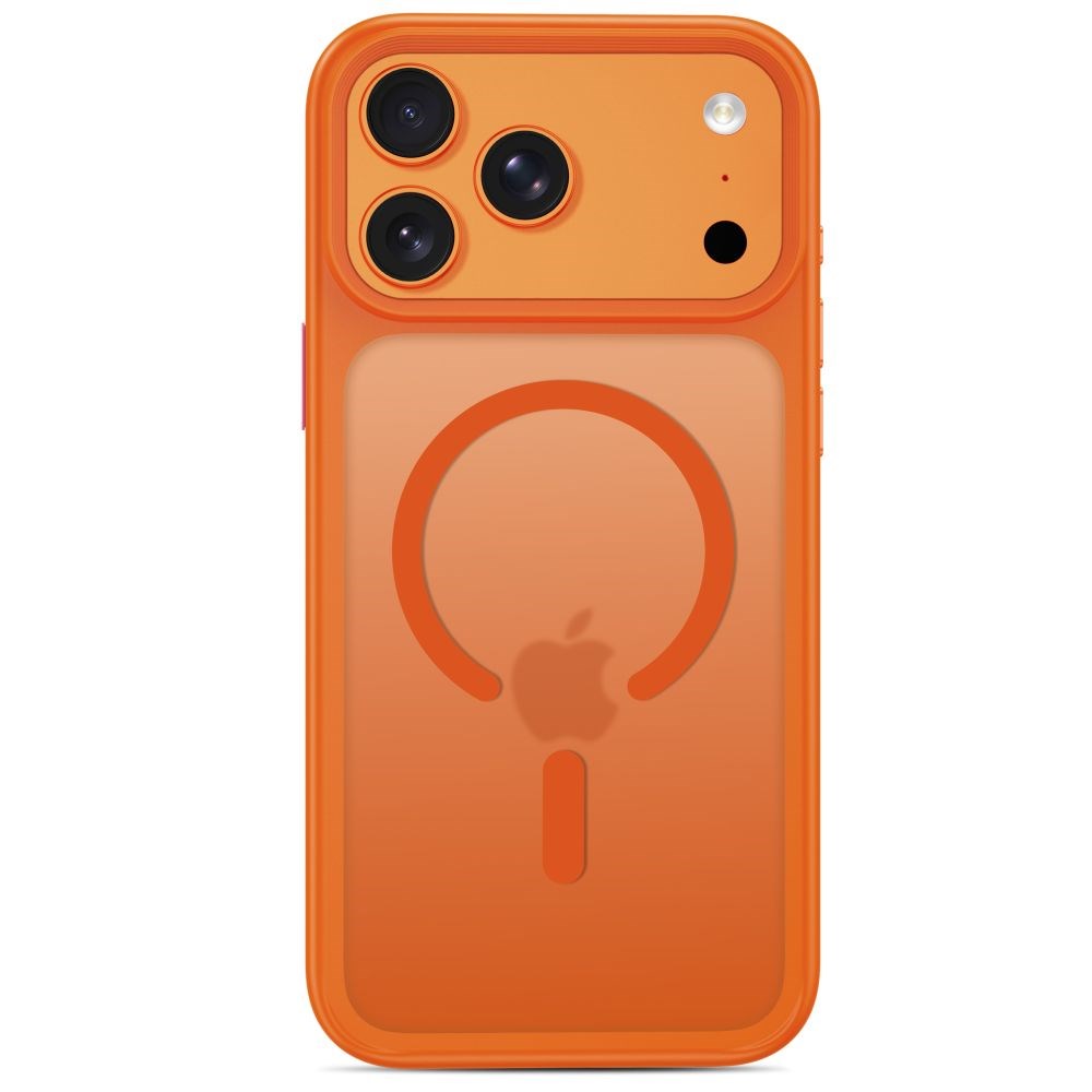 iPhone 18 Pro Max / 17 Pro Max Tech-Protect MagMat Deksel - MagSafe Kompatibel - Matt Oransje