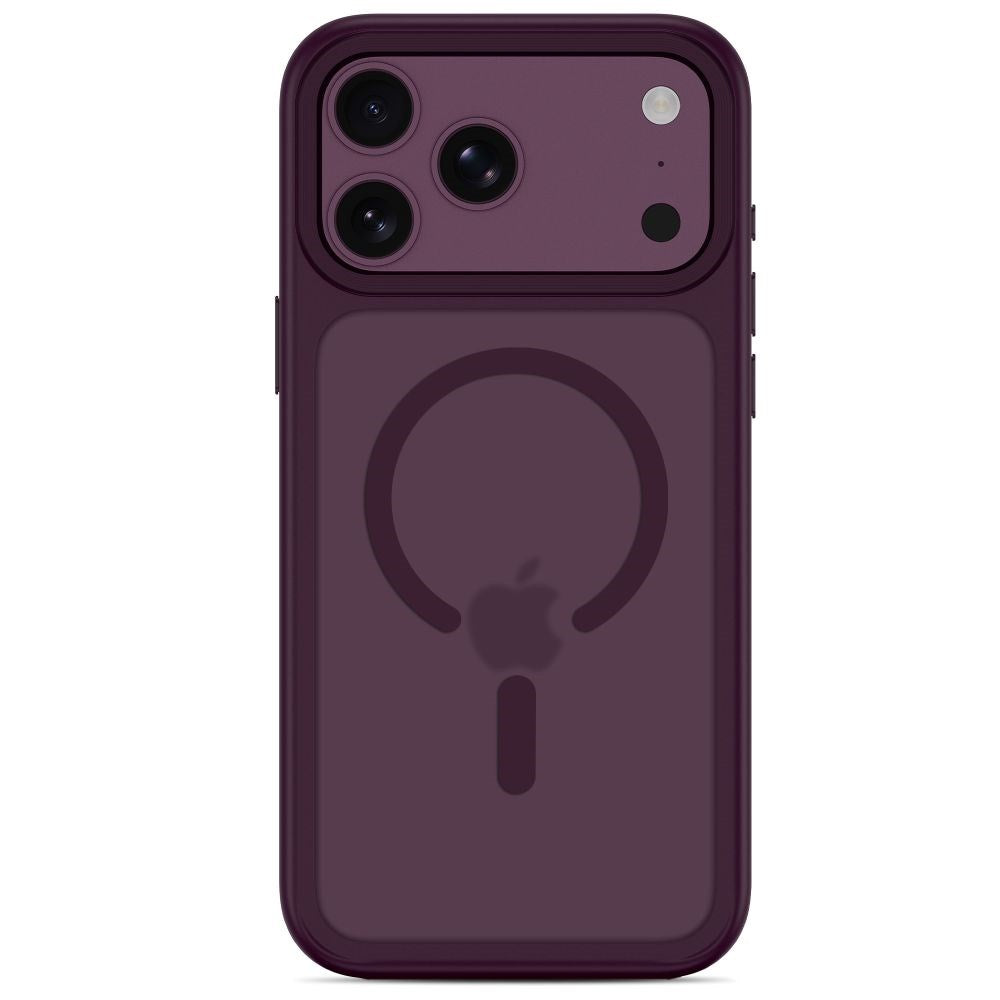 iPhone 18 Pro Max / 17 Pro Max Tech-Protect MagMat Deksel - MagSafe Kompatibel - Matt Rød