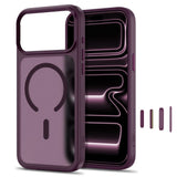 iPhone 18 Pro Max / 17 Pro Max Tech-Protect MagMat Deksel - MagSafe Kompatibel - Matt Rød