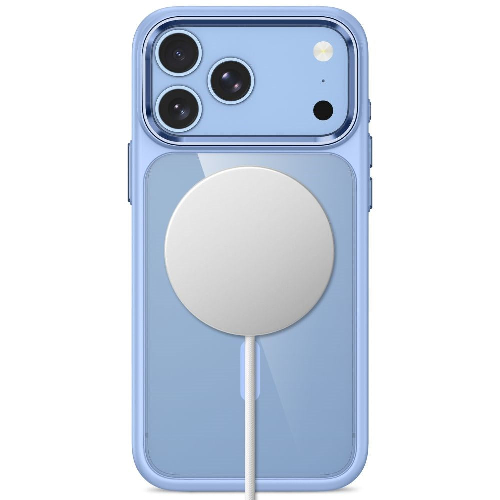 iPhone 18 Pro Max / 17 Pro Max Tech-Protect MagMat Deksel - MagSafe Kompatibel - Gjennomsiktig / Lyseblå