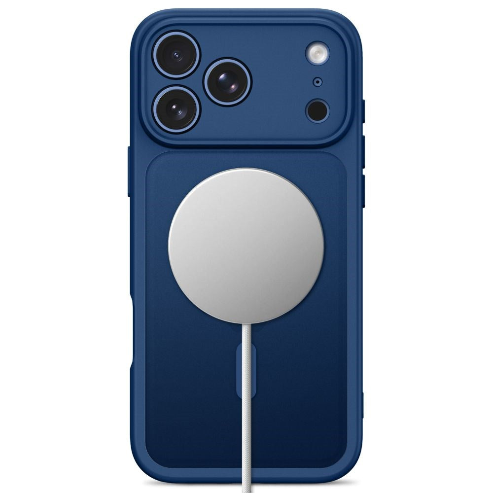 iPhone 17 Pro / 18 Pro Tech-Protect BasicMag Hybrid Deksel - MagSafe Kompatibel - Matt Mørkeblå