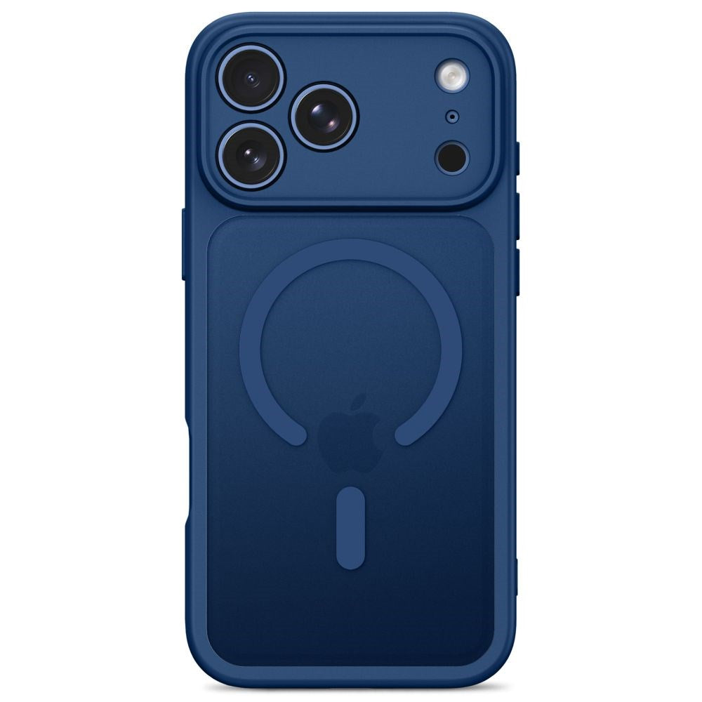 iPhone 17 Pro Max / 18 Pro Max Tech-Protect BasicMag Hybrid Deksel - MagSafe Kompatibel - Matt Mørkeblå