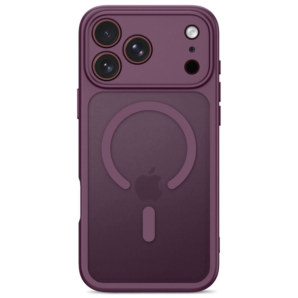 iPhone 17 Pro Max / 18 Pro Max Tech-Protect BasicMag Hybrid Deksel - MagSafe Kompatibel - Matt Rød