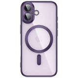 iPhone 17 Tech-Protect MagFlex Deksel - MagSafe Kompatibel - Lilla / Gjennomsiktig