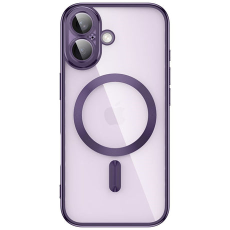 iPhone 17 Tech-Protect MagFlex Deksel - MagSafe Kompatibel - Lilla / Gjennomsiktig