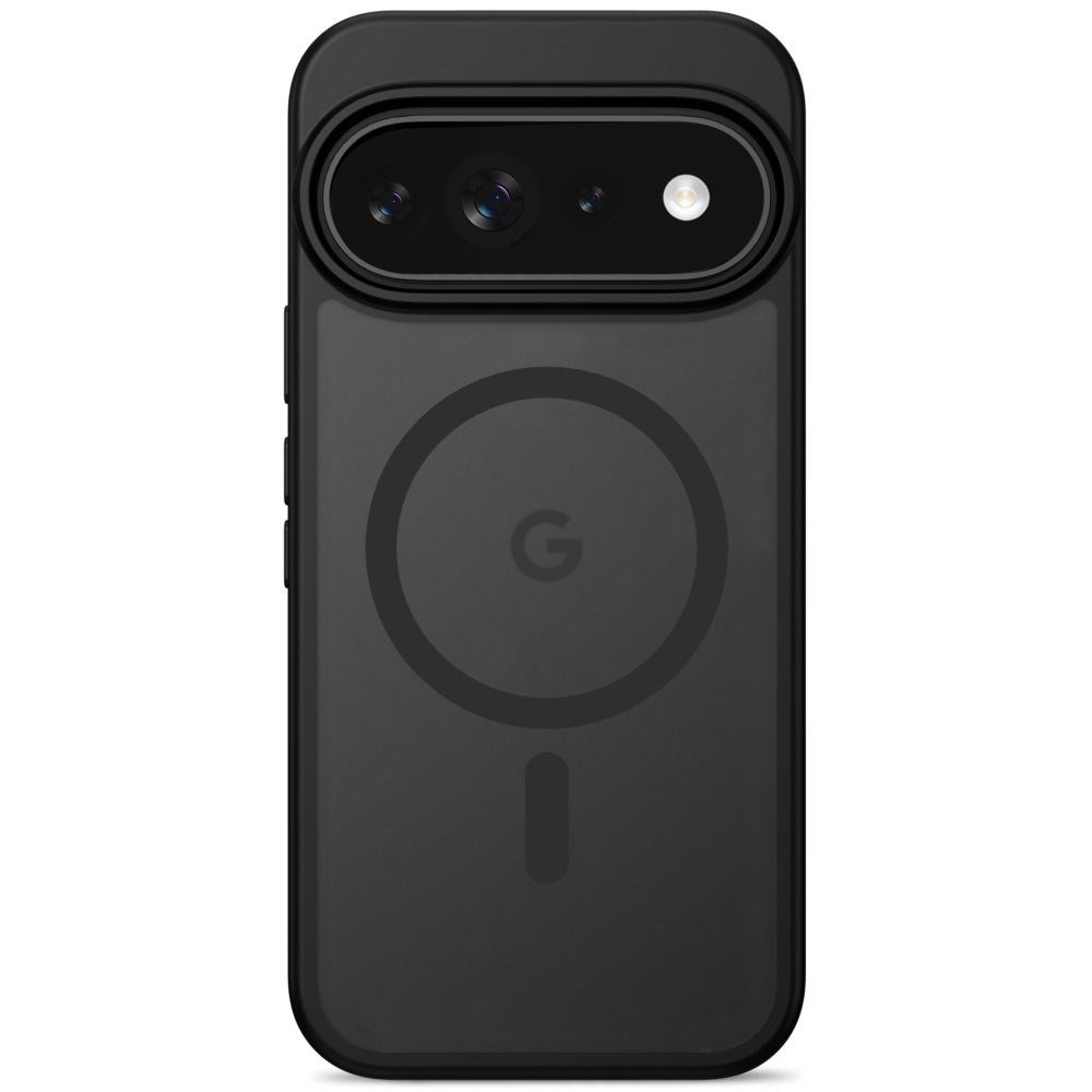 Google Pixel 11 / 11 Pro / 10 / 10 Pro / 9 / 9 Pro Tech-Protect MagMat Deksel - MagSafe Kompatibel - Matt Svart