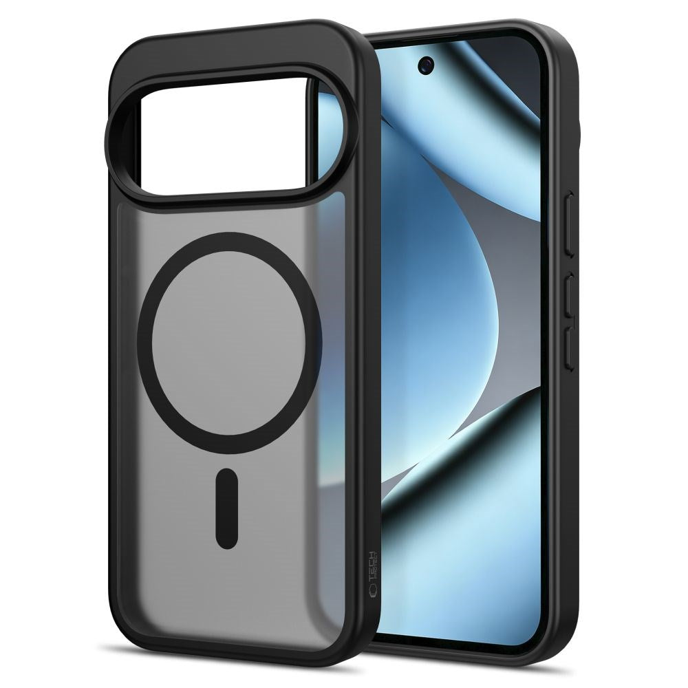 Google Pixel 11 Pro XL / 10 Pro XL / 9 Pro XL Pro Tech-Protect MagMat Deksel - MagSafe Kompatibel - Matt Svart