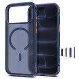 iPhone 18 Pro Max / 17 Pro Max Tech-Protect MagAir Deksel - MagSafe Kompatibel - Matt Blå